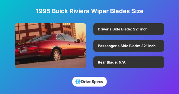 1995 Buick Riviera Wiper Blades Size